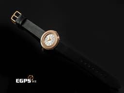 PIAGET 伯爵 Possession  G0A35084 18K玫瑰金材質 <font color="#05f0f0">原廠鑲嵌鑽石錶圈 銀白色太陽紋面盤</font>&nbsp;石英機芯 29mm