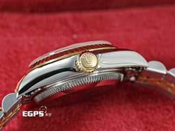 ROLEX 勞力士 Lady-Datejust 26 蠔式日誌型 79173 <font color="#f3dc68">包檯鑽石時標 18K黃金 半金款</font>&nbsp;DJ26 經典三角坑紋外圈 <font color="#ff0000">紀念型（Jubilee）五銖錶帶</font> 自動上鍊 26mm