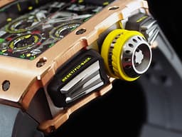 RICHARD MILLE 理查德•米勒  RM011 03   RM 011-03RG  <font color="#ffa200">飛返計時  雙發條盒 18K玫瑰金</font>  <font color="#0582f5">3D立體鏤空面盤  可變式幾何結構自動盤  五級鈦合金PVD塗層機芯   特殊金花鍵螺絲   賽車元素設計  頂級製錶工藝   !   錶界王者頂峰</font><font color="#FF0000">&nbsp;2018年保卡&nbsp;</font> 酒桶型 計時碼表  自動上鏈 49.94 x 44.50 x 16.15 mm