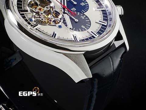 ZENITH 真力時 CHRONOMASTER PRIMERO 03.2520.4061/69.C714&nbsp;不鏽鋼材質 鏤空太陽紋面盤 藍灰色計時錶盤 2016年保卡 台灣公司貨&nbsp;自動上鍊 42mm