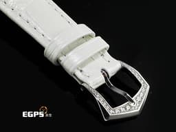 PATEK PHILIPPE 百達翡麗 PP錶 Annual Calendar 複雜功能計時系列 4937G/001 18K白金材質 <font color="#fa00fa">年曆錶 月相顯示</font><font color="#05f0f0"> 原廠鑲嵌鑽石錶圈 珍珠貝殼面盤</font>&nbsp;自動上鍊 37mm