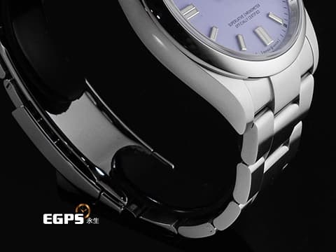 ROLEX 勞力士 Oyster Perpetual 36 蠔式恆動型 126000 最新款 薰衣草紫色面盤&nbsp;OP36 不鏽鋼 大三針&nbsp;2025年保卡 自動上鍊 36mm
