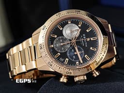 ZENITH 真力時 El Primero 系列 Chronomaster Sport <font color="#1e58a4">經典</font><font color="#6b6b6b">三色</font><font color="#c7c6c6">計時盤</font> 18.3101.3600/21.M3100&nbsp;<font color="#f7c2ab">玫瑰金材質 整只重約5兩</font>&nbsp;高振頻 1/10秒 計時碼表 <font color="#FF0000">2026年保單&nbsp;</font>自動上鍊 41mm