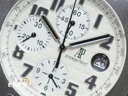 Audemars Piguet 愛彼 AP錶 Royal Oak OffShore 皇家橡樹 離岸型 26170ST.OO.D091CR.01 <font color="#f4eacd">沙漠配色 Safari 經典超大型格紋面盤</font> 計時碼表 不鏽鋼 26170 ST&nbsp;<font color="#ff0000">台灣公司貨 </font>自動上鏈 42mm
