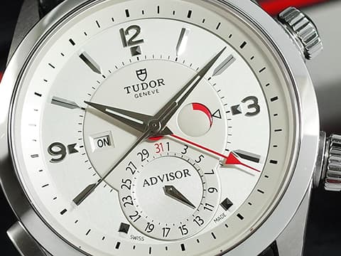 TUDOR帝舵 Heritage Advisor系列 M79620T-0011 鈦金屬&amp;不鏽鋼材質 ADVISOR歷史傳承 機械鬧鈴 特殊雙錶冠設計 帝舵初代玫瑰標記&nbsp;複雜功能&nbsp;台灣公司貨&nbsp;自動上鍊 42mm