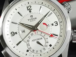 TUDOR帝舵 Heritage Advisor系列 M79620T-0011 鈦金屬&amp;不鏽鋼材質 <font color="#0582f5">ADVISOR歷史傳承 機械鬧鈴 特殊雙錶冠設計 帝舵初代玫瑰標記&nbsp;複雜功能</font>&nbsp;<font color="#ff0000">台灣公司貨</font>&nbsp;自動上鍊 42mm