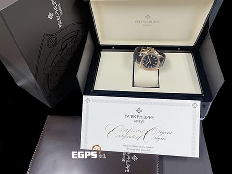 PATEK PHILLIPPE 百達翡麗 PP錶 Aquanaut 海底探險家 5167R-001 玫瑰金&nbsp; 超缺貨~ 超搶手~ 最新型三叉戟錶扣~&nbsp; 5167 R 深棕色格紋面盤 2023年保單 自動上鏈 40mm