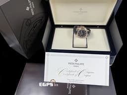 PATEK PHILLIPPE 百達翡麗 PP錶 Aquanaut 海底探險家 5167R-001 玫瑰金&nbsp;<font color="#fa00fa"> 超缺貨~ 超搶手~ 最新型三叉戟錶扣~</font>&nbsp; 5167 R 深棕色格紋面盤 <font color="#FF0000">2023年保單</font> 自動上鏈 40mm