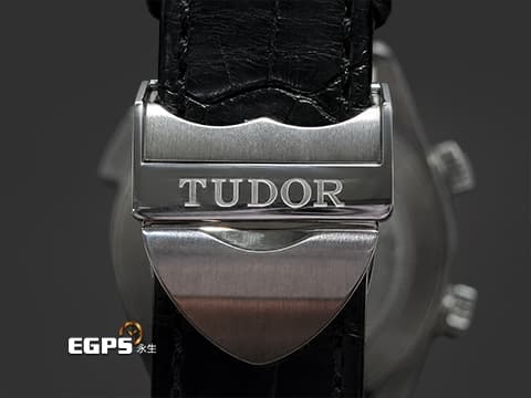 TUDOR帝舵 Heritage Advisor系列 M79620T-0011 鈦金屬&amp;不鏽鋼材質 ADVISOR歷史傳承 機械鬧鈴 特殊雙錶冠設計 帝舵初代玫瑰標記&nbsp;複雜功能&nbsp;台灣公司貨&nbsp;自動上鍊 42mm