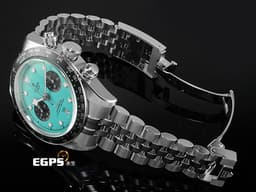 TUDOR 帝舵 Heritage Black Bay Chrono 碧灣 M79360N-0024 計時碼錶 <font color="#48bcd8">&nbsp;話題錶款 「綠松石藍色」錶面</font>&nbsp;<font color="#FF0000">2025年保卡 專賣店限定款 搭配最新快速調節「T-fit」折疊扣</font> 自動上鍊 41mm