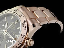 ROLEX 勞力士 Cosmograph Daytona 宇宙計時型 迪通拿 126505<font color="#fbdca7">&nbsp;</font><font color="#05f0f0">新款 巧克力色面盤</font><font color="#fa00fa">&nbsp;</font>永恆玫瑰金&nbsp;<font color="#ff0000">2026年新式保卡&nbsp;</font>賽車錶 自動上鍊 40mm