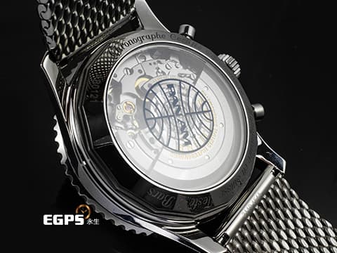 BREITLING 百年靈 NAVITIMER B01 CHRONOGRAPH 航空計時 AB01212B1C1A1 不鏽鋼材質 藍紅配色面盤 泛美特別版&nbsp;百年靈自製01機芯 2020年保單  自動上鍊 43mm