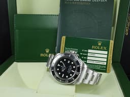 ROLEX 勞力士 Sea-Dweller DEEPSEA 蠔式 海使者 深海 116660 水鬼王 黑鬼王 <font color="#2b3fda">深潛3900米</font> 不鏽鋼 陶瓷錶圈 <font color="#ff0000">亂碼字頭</font> 排氦氣閥 潛水錶 自動上鍊 44mm