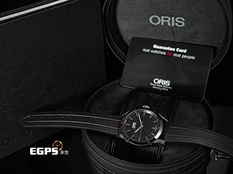 ORIS 豪利時 Artix GT Date 系列 7671&nbsp;黑色陶瓷錶圈&nbsp;0173376714434 中型 不鏽鋼 大三針 賽車錶&nbsp;2025年保卡&nbsp;自動上鍊 37mm