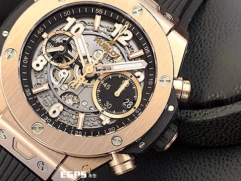 HUBLOT 宇舶 Big Bang Unico 大爆炸 King Gold 42 王金 玫瑰金 441.OX.1181.RX 三日鍊 計時碼表&nbsp;2022年電子保卡&nbsp;自動上鍊 42mm