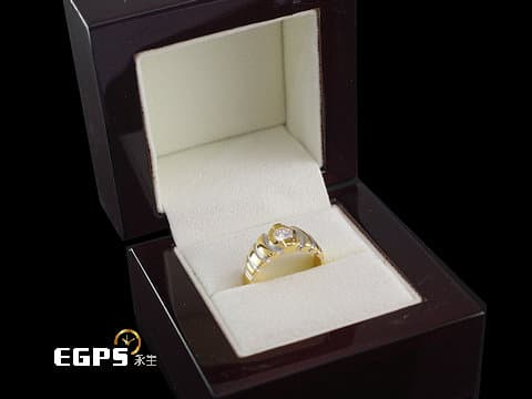 黃K金 白K金 天然真鑽 鑽戒 鑽石戒指 鑽石 主石0.37CT 女戒