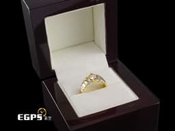 黃K金 白K金 天然真鑽 鑽戒 鑽石戒指 鑽石 主石0.37CT 女戒