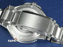 ORIS 豪利時 Aquis Date 時間之海 7789&nbsp;<font color="#009100">綠色陶瓷外圈 綠色面盤 綠水鬼</font>&nbsp;0173377894157 不鏽鋼 大三針&nbsp;<font color="#ff0000">2026年保卡</font><font color="#FF0000"></font> 潛水錶 自動上鍊 43.5mm