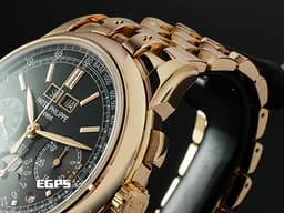 Patek philippe PP 百達翡麗 Complications 超複雜功能時計系列 5270/1R-001 18K玫瑰金材質 <font color="#05f0f0">萬年曆腕錶 月相盈虧顯示 計時腕錶</font> <font color="#FF0000">2021年保單 僅試戴極新品 新錶參考訂價：7,716,000元</font>&nbsp;手上鍊 41mm