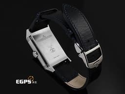 Jaeger Le-Coultre 積家 JLC Reverso Classic 翻轉系列 Q3988481 兩地時間 日夜顯示 小秒針 <font color="#FFD306">積家錶最具代表系列腕錶 品味人士首選</font> 不鏽鋼材質&nbsp;<font color="#FF0000">2025年10月保卡</font> 手上鍊 47 x 28.3mm