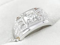 天然鑽石  K金鑽戒 天然鑽石 戒指 鑽石戒 白K金  圓鑽 1.00CT