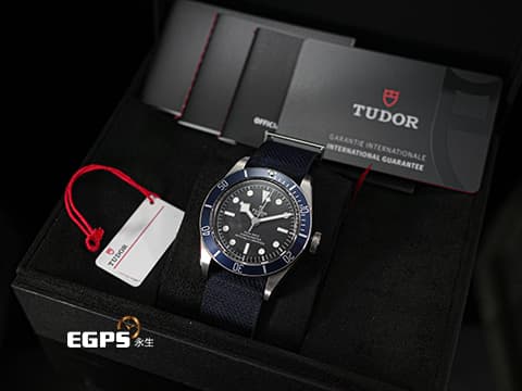 TUDOR 帝舵 Heritage Black Bay 碧灣 79230B&nbsp;&nbsp;藍色外圈 藍水鬼 79230 B 復古 雪花針 不鏽鋼 MT5602自製機芯 2025年新式保卡 潛水錶 自動上鍊 41mm