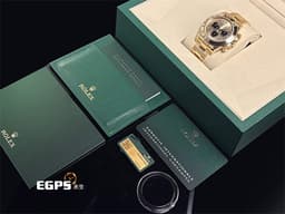 ROLEX 勞力士 Cosmograph Daytona 宇宙計時型 迪通拿 126508 <font color="#f5dea8">金色熊貓 余文樂面盤 18K黃金材質</font> 計時碼表 <font color="#FF0000">4131機芯 2026年5月 最新木質保卡</font>&nbsp;賽車錶 自動上鍊 40mm