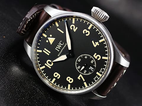 IWC 萬國 Big Pilot`s Heritage 大飛行員傳承腕錶 IW510301 鈦金屬 八日鍊 全球限量1000只，一手錶未整理極新品，2017年保單  飛行錶 手上鍊 48mm