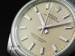 ROLEX 勞力士 Oyster Perpetual 31 經典 蠔式恆動型 277200 <font color="#f7ecb6">最新款 米色噴漆面盤</font>&nbsp;OP31 不鏽鋼 大三針&nbsp;<font color="#FF0000">2025年保卡 </font>自動上鍊 31mm