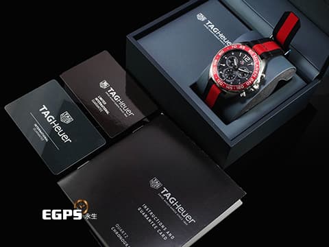 TAG HEUER 泰格豪雅 F1系列 Formula 1 CAZ1112.FC8188 不鏽鋼材質 1985年McLaren賽車30週年紀念款 1/10秒計時功能&nbsp;2026年保卡 限量5000支 石英機芯 42mm