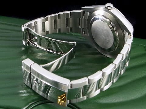 ROLEX 勞力士 Datejust II 經典 蠔式日誌型 116334 藍色面盤 柱狀夜光時標 DJ41 不鏽鋼材質 18K白金三角坑紋錶圈 自動上鍊 41mm