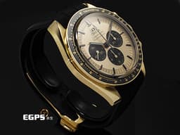OMEGA 歐米茄 Speedmaster Moonwatch Professional 超霸 登月 計時碼錶 速霸 <font color="#edbb91">Moonshine金 </font>31062425099001&nbsp;<font color="#fafa01">余文樂 金色熊貓面盤 宛若隕石表面的錶帶內襯</font>&nbsp;<font color="#FF0000">3861機芯&nbsp;</font><font color="#FF0000">2022年保卡</font>&nbsp;同軸擒縱 手動上鏈 42 mm