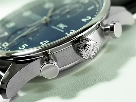 IWC 萬國錶 Portugieser Chronograph Edition 150 Years 葡萄牙 IW371601  藍色烤漆面盤  150週年特別版 限量2000只 2019年保卡&nbsp;計時碼表 自動上鍊 41mm