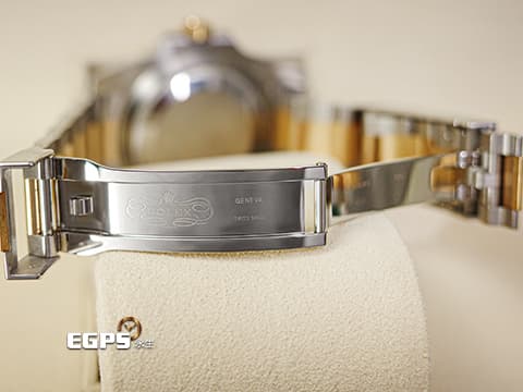 ROLEX 勞力士 Submariner Date 潛航者 116613LB 藍水鬼&nbsp;原廠鑽石時標 絕版藍色漆面盤&nbsp;陶瓷外圈 潛水錶 18K黃金 半金款 116613 LB 自動上鍊 40mm