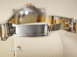 ROLEX 勞力士 Submariner Date 潛航者 116613LB 藍水鬼&nbsp;<font color="#84C1FF">原廠鑽石時標 絕版藍色漆面盤</font>&nbsp;陶瓷外圈 潛水錶 <font color="#fdeea5">18K黃金 半金款</font> 116613 LB 自動上鍊 40mm