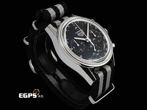 Tag Heuer 泰格 豪雅 Carrera 卡萊拉系列 CBK221A.EB0171 不鏽鋼材質 計時碼錶 Fragment Design 藤原浩聯名款&nbsp;限量500支&nbsp;賽車錶 自動上鍊 39mm