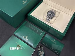 ROLEX 勞力士 Datejust 36 蠔式日誌型 DJ36 126200 不鏽鋼材質&nbsp;<font color="#ADADAD">石板灰色面盤</font>搭配<font color="#009100">綠羅馬時標 溫布頓</font>&nbsp;<font color="#FF0000">2025年保卡 蠔式（Oyster）三節錶帶</font> 自動上鍊 36mm