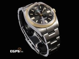 ROLEX 勞力士 Oyster Perpetual 36 蠔式恆動型 126003 OP36 不鏽鋼&amp;18K黃金材質 半金&nbsp;<font color="#05f0f0">今年最新款 100週年紀念款 石板灰色太陽放射紋面盤</font> <font color="#058703">100週年字樣 勞力士綠色「ROLEX」字樣以及綠色方格時標</font>&nbsp;<font color="#FF0000">2026年保卡</font> 自動上鍊 36mm