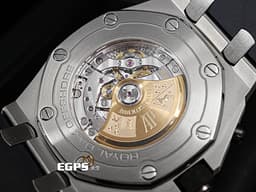 Audemars Piguet 愛彼 AP錶 Royal Oak Offshore 皇家橡樹 離岸型 26470ST.00.A099CR.01 <font color="#602a06">深棕色超大型格紋面盤</font>搭配<font color="#51a3f0">藍色計時圈</font><font color="#2112f3">&nbsp;</font>不鏽鋼 計時碼錶&nbsp;<font color="#FF0000">2018年保卡 </font>自動上鍊 42mm