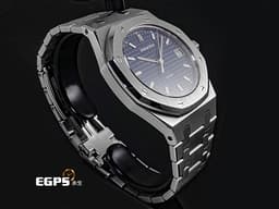 Audemars Piguet 愛彼 AP錶 Royal Oak 皇家橡樹 14790ST.OO.0789ST.08 <font color="#05f0f0"> 經典不敗的傳奇 超薄款式 經典格菱紋藍</font><font color="#05f0f0" style="font-size: 10pt;">面&nbsp;</font><font color="#fa00fa" style="font-size: 10pt;">經典Boy Size</font><span style="font-size: 10pt;">&nbsp;自動上鍊 36mm</span>