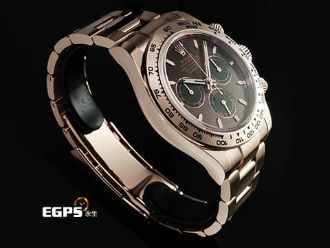 ROLEX 勞力士 Cosmograph Daytona 宇宙計時型 迪通拿 126505&nbsp;新款 巧克力色面盤&nbsp;永恆玫瑰金&nbsp;2026年新式保卡&nbsp;賽車錶 自動上鍊 40mm