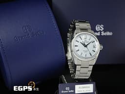 GRAND SEIKO 特級精工 精工 Evolution 9 系列 SLGB003G <font color="#05f0f0">銀藍色紋理面盤 宛如白雪覆蓋樹林 展現冰霜森林之美</font>&nbsp;白鈦材質 Spring Drive&nbsp;<font color="#fa00fa">U.F.A.機芯 年誤差±20秒</font>&nbsp;三日鍊 動能顯示 大三針 <font color="#ff0000">最新可微調摺疊錶扣&nbsp;大谷翔平代言款&nbsp;2026年保單</font>&nbsp;自動上鍊 37mm