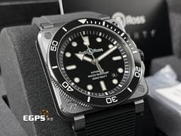 <span style="font-size: 10pt;">Bell &amp; Ross BR-03 Diver Black Steel BR03A-D-BL-ST/SRB 不鏽鋼材質 <font color="#ff0000">精鋼錶圈內嵌高科技陶瓷</font>&nbsp;</span><span style="font-size: 10pt;">自動上鍊 42mm</span>