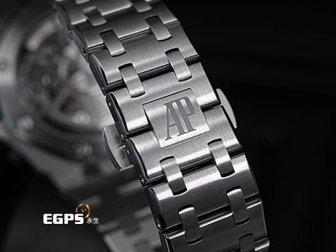 Audemars Piguet 愛彼 AP錶 Royal Oak Offshore 皇家橡樹 離岸型 26238ST.OO.2000ST.01 經典初代雲夜藍「Petite Tapisserie」格紋面盤 飛返 計時碼錶 26238 ST 不鏽鋼 2022年保卡 最新易換式錶帶系統 另附膠帶錶帶 自動上鍊 42mm