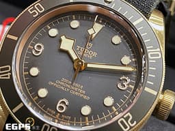 TUDOR 帝舵 Black Bay Bronze 碧灣 79250BA 青銅材質 <font color="#778899">石板灰色面盤 </font> 復古 雪花針 <font color="#FF0000">2025年保單</font> 自動上鍊 43mm
