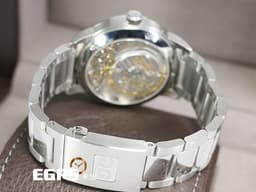 Glashutte Original 格拉蘇蒂 Pano Matic Lunar 偏心系列 1-90-02-46-32-71 <font color="#0080FF">藍色面盤</font> 月相盈虧 大日期窗 小秒針 不鏽鋼 <font color="#ff0000">德國腕��工藝 招牌雙鵝頸、3/4夾板、偏心面盤 2024年台灣公司貨</font> 自動上鍊 40mm