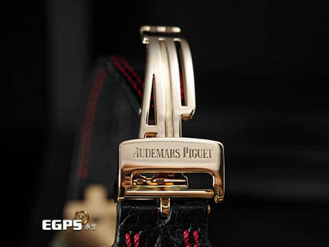 Audemars Piguet 愛彼 AP錶 Royal Oak Offshore 皇家橡樹 離岸型 26067OR.ZZ.D002CR.01&nbsp;原廠鑲嵌341顆頂級天然美鑽於錶圈、錶殼、錶側、滿天星面盤，共重約5.86克拉 計時碼表 玫瑰金 26067 OR 自動上鍊 42mm