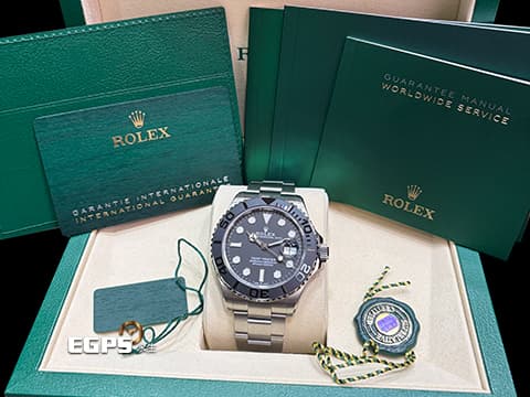 ROLEX 勞力士 Yacht-Master 226627 遊艇名仕 RLX鈦金屬材質 醇黑色錶盤 堅固且輕巧鈦合金~~~鈦神奇、鈦厲害啦！   傳聞中的 鈦金屬 遊艇名仕 2026年新式木紋保卡  自動上鍊 42mm