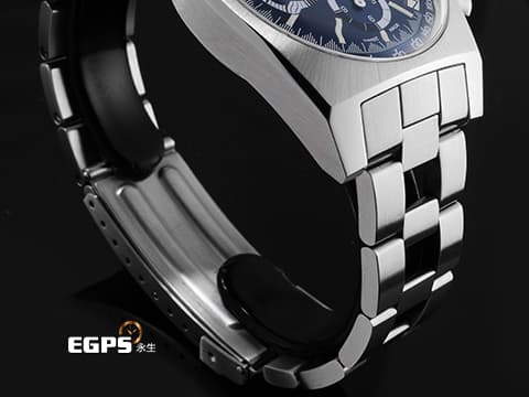 ZENITH 真力時 Chronomaster Original 系列 03.A3818.400/51.M3818 鈦金屬材質 El Primero 高振頻機芯 縱向拉絲藍色熊貓面盤 鋸齒狀測速儀刻度&nbsp;2020年保卡 復刻A3818 1969-2019&lt;五十周年紀念&gt;"AIRWEIGHT COVER GIRL" 限量100支&nbsp; 自動上鍊 38mm