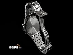 Audemars Piguet AP錶 愛彼錶 Royal Oak  皇家橡樹 26300ST.OO.1110ST.07 <font color="#0582f5">藍色面盤 </font><font color="#fd9330">橘色秒針、計時指針、刻度</font>&nbsp;計時碼錶 不鏽鋼材質 鍊帶款 自動上鍊 39mm